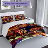 Lamine Yamal Football Graphic Bedding Set,Cozy Bed Linen for Teen Boys Bedroom Decoration,Perfect Birthday Gift,Washable Duvet Cover with Pillowcases,