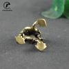 Antique Pure Copper Solid Frogs Wrestling Tea Pet Statue Brass Animal Table Ornament Accessories Home Decoration for Living Room
