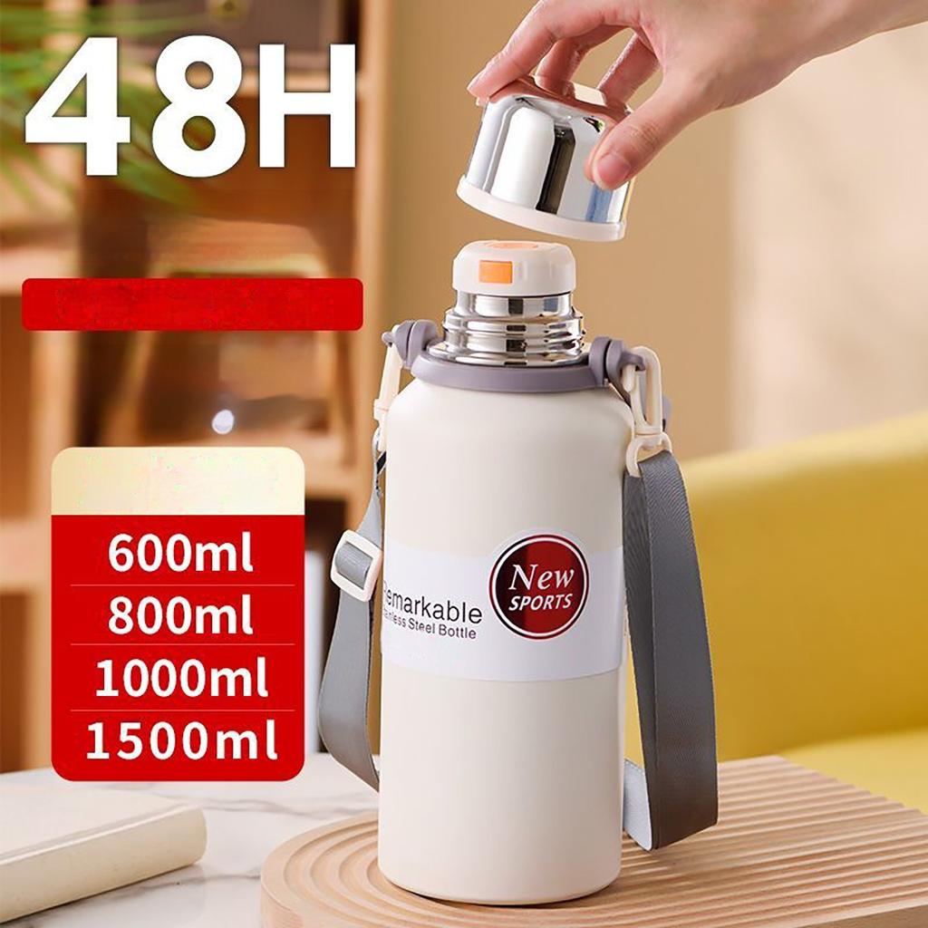 GIANXI Cold Stainless Steel Vacuum Bottle Double Insulation Hot And Cold Travel Cup Coffee Cup Outdoor Travel Cup Car Cup