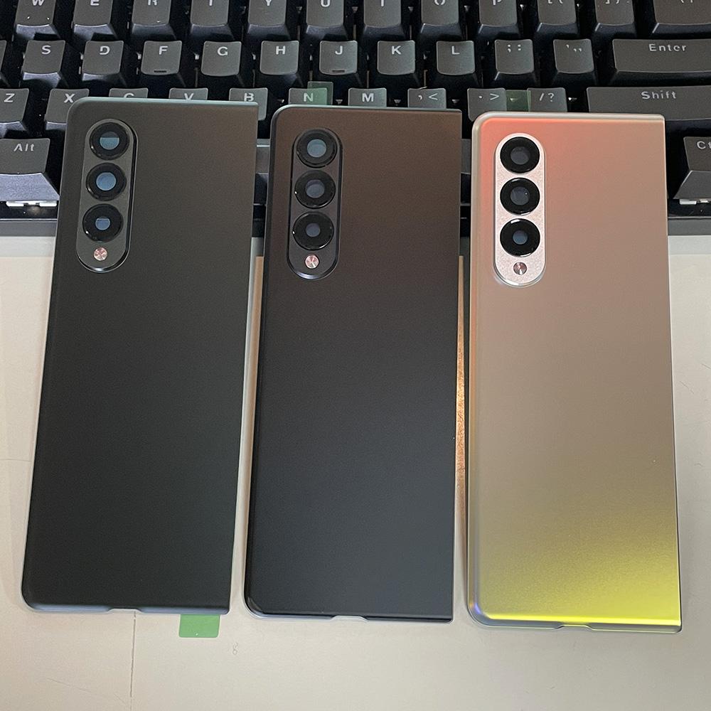 Rückglas Ersatz Gehäuseabdeckung für Samsung Galaxy Z Fold3 Fold 3 Rückseite Rückglas Hülle + Werkzeuge