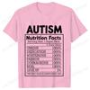 Female Clothing Autism Nutrition Shirt for Women Autism Awareness Month T-shirts Autism Quote Summer Tees Acceptance Y2k Tops