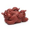 Zisha Tea Pet Lucky Golden Toad Tea Table Ornament