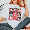 Kpop Boy Band Cute Q Version Graphics T-shirt Cotton Unisex High-Quality Comfortable Casual Oversized