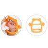 Living Teacher Wrist Bear Teether + Case, 3 Months or More, Orange (Wrist Teether), 1 Set, Korean Baby Products