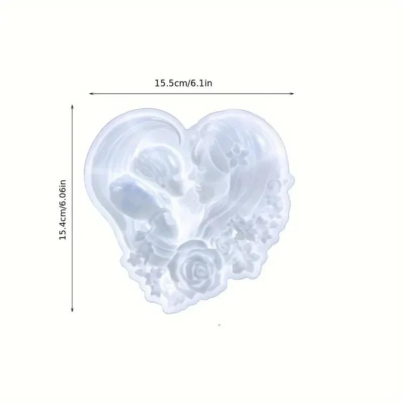 

Сделай сам силиконовая форма из смолы в форме сердца на тему Мама , Подвесное украшение для декора дома, Форма для украшения торта, Подарок маме