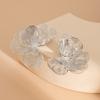 Elegant Golden Flower Stud Earrings Light Luxury Metal Earrings Hollow Flower Earrings  Party