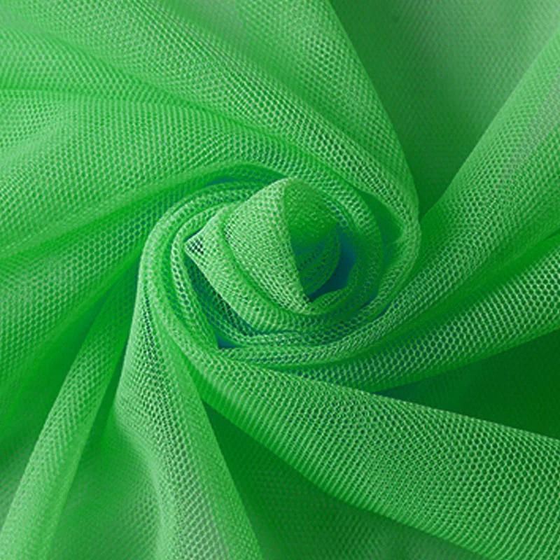 Encrypted Soft Mesh Tulle Fabric For Sewing Wedding Dress Wedding Decorations Curtains Mosquito Nets DIY Sewing Fabrics1m/5m/10m