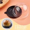 A84E-150 Pack Mini Cupcake Containers Clear Plastic Cake Box With Dome Lids For Muffin Mooncake Dessert Cheese Pastry