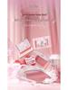 Lychee Secret Garden Blush: Brightening, Adherent Purple Makeup for a Girlish Glow with Puff