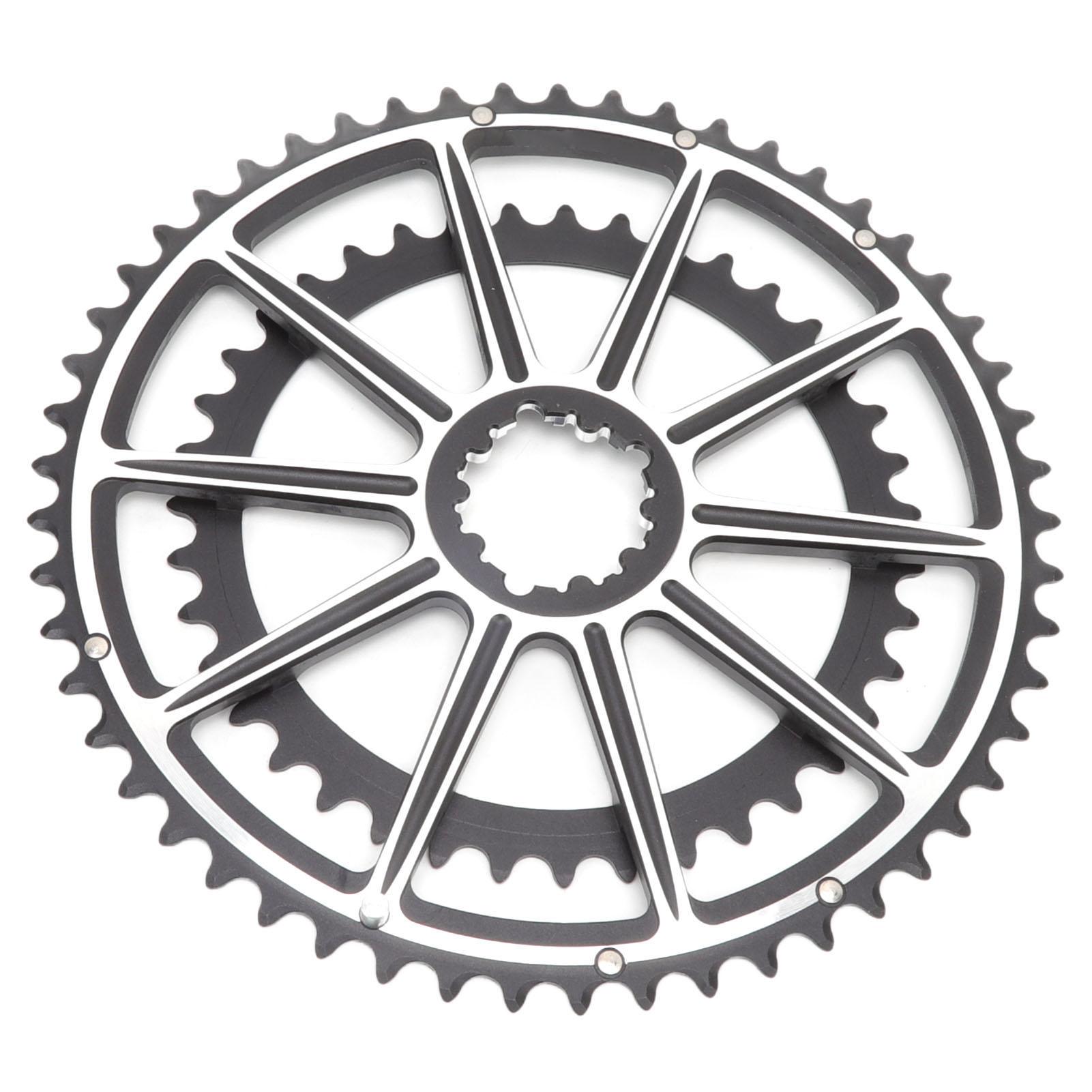 Bike Double Chainring Narrow Wide Tooth Disc Chain Wheel Chainring 53T 39T For Mountain Road Bike