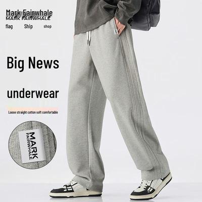 Men's Loose Fit Wide Leg Sweatpants