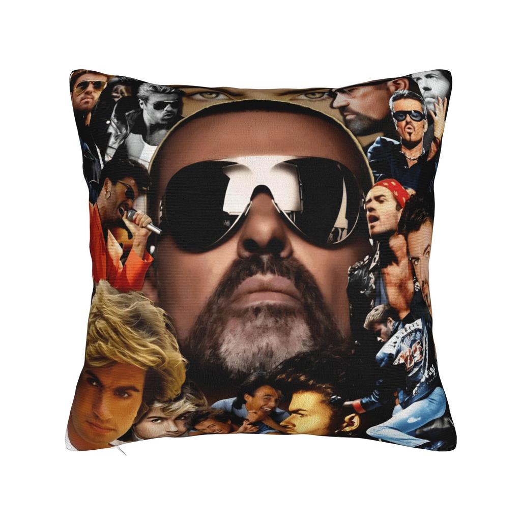 Pillow Cover George Michae Retro Trendy Pillow Case For Chair Sofa Home Decor Pillowcases
