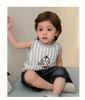 Heyhoney26 Summer Baby Vest Set - Large/Small, Cute Two-Piece for Boys and Girls
