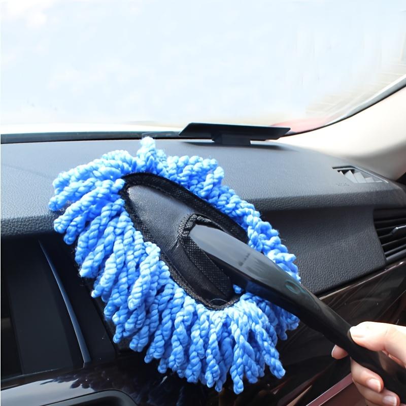 Auto Staubentfernung Kleiner Staubwedel Abwischen Auto Weiche Bürste Reinigungsbürste Mini Borstenbürste Staubentfernungsbürste Nanofaser Auto Innenraum