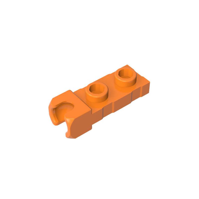 50g/106pcs 14418 1x2 Single Side Ball Socket Construction Bricks Moc Colour Accessories C ompatible featuring Brick DO IT YOURSELF Spare Parts To