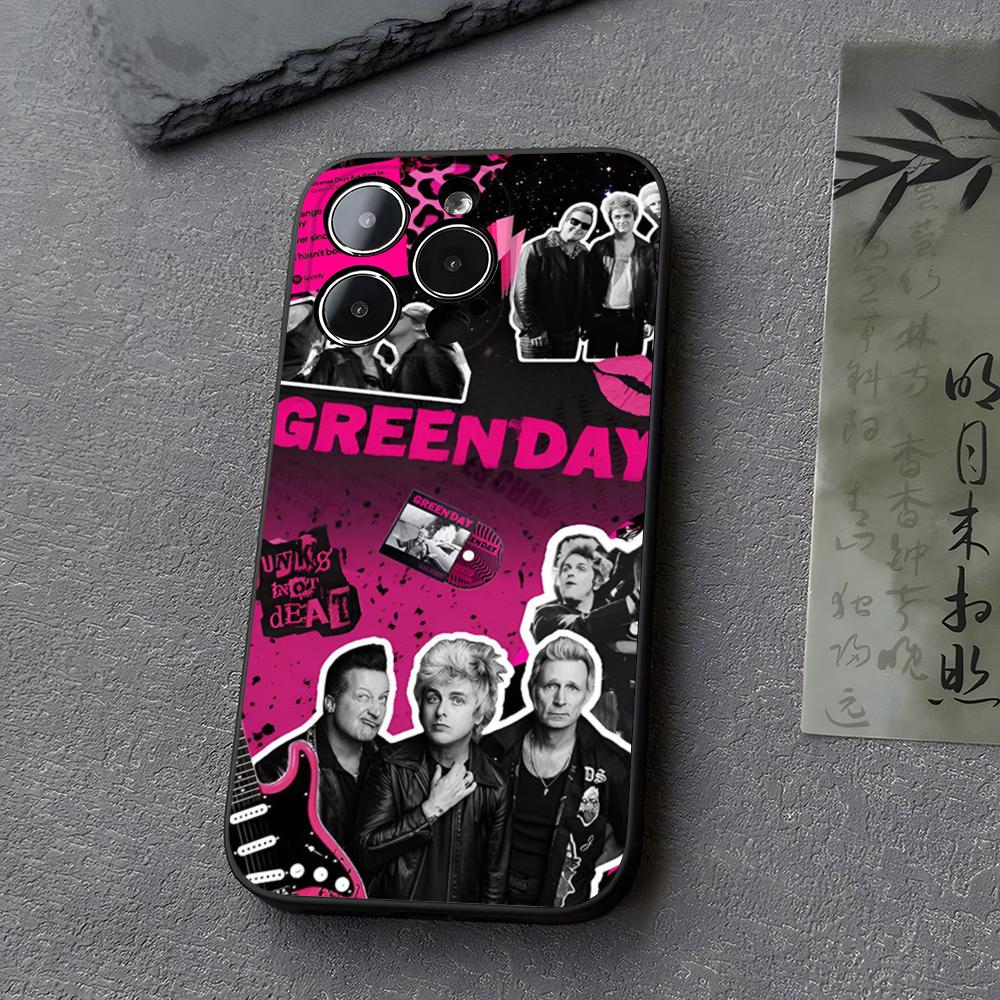 Band Green Day Phone Case Funda For Iphone 13 17 16 11 15ProMax 14 12 Pro Xs Max Mini Xr X 7 8 6 6s Plus Covers