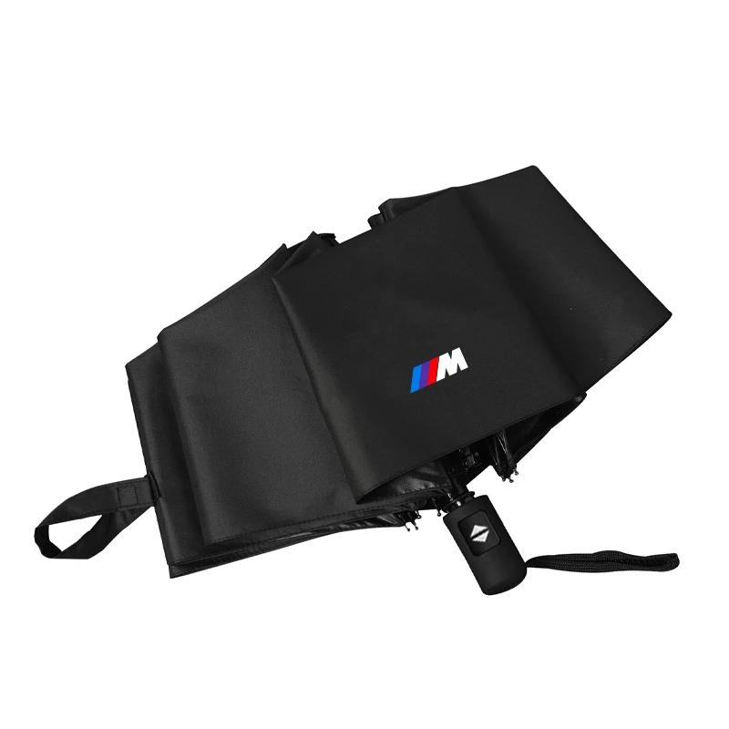 Ombrello Portatile Pieghevole Automatico a Tre Pieghe Parasole Per BMW M Performance M2 M3 M5 320 325 E28 E30 E34 E36 E39 E46