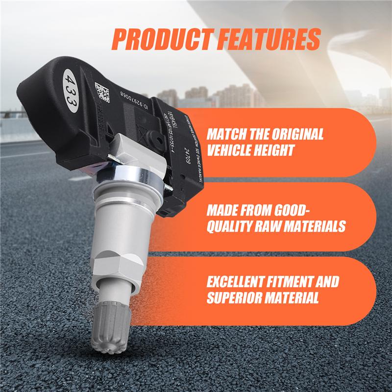 4Pcs Car TPMS Tire Pressure Sensor Tire Pressure Detector 56029527AA For Chrysler 300 Sebring Dodge Charger