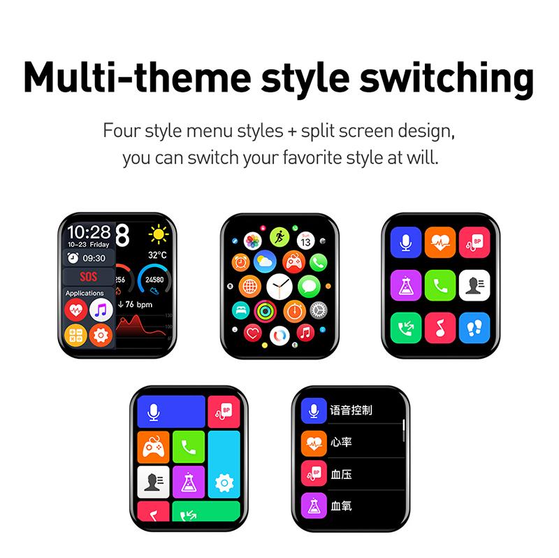 Men Women Smartwatch Fitness Clock Bluetooth Hd Calls Sleep Monitor Smart Watch Support Siri Dial Girls Kids Gold Watches