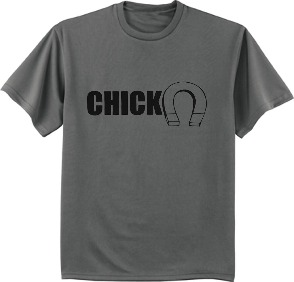 Chick Magnet Funny Saying Mens T-shirt Mens Graphic Tees Clothing Apparel Gifts L