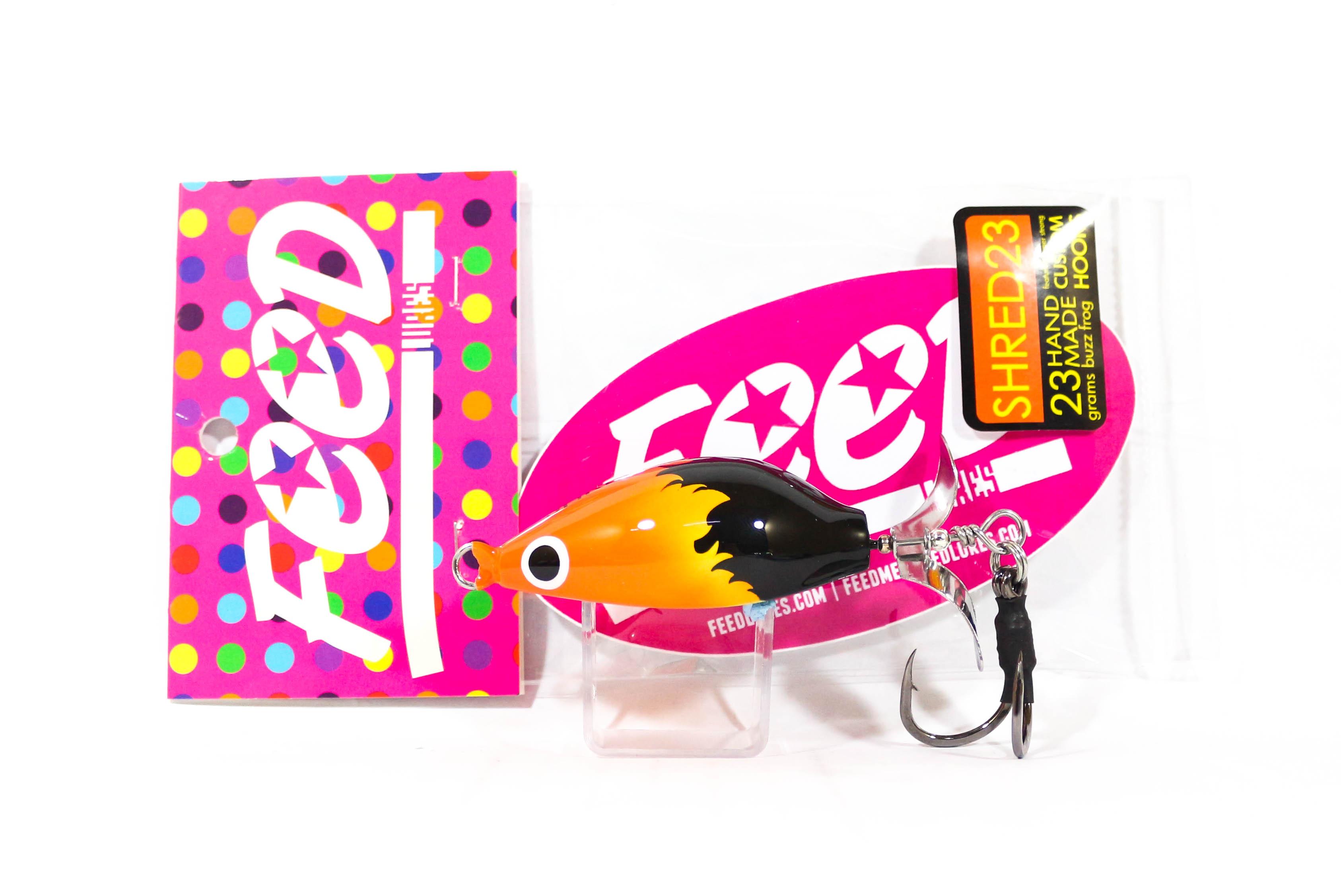

Feed Lures Shred 23 Плавающая приманка ручной работы Buzz Frog 23 грамма 004 (9004)