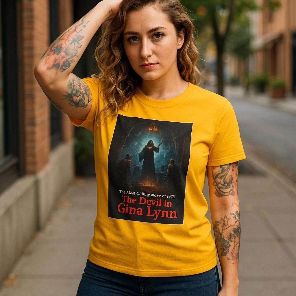 Chilling Movie Poster Inspired Unisex T-Shirt Pop Culture Tee Halloween Costume 3XL