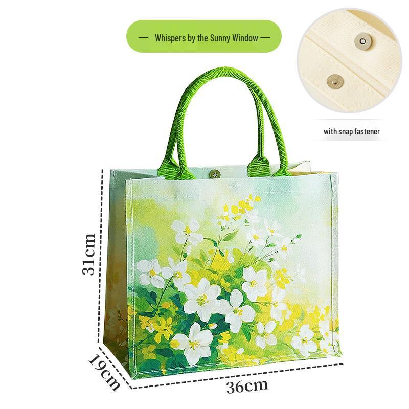 De Rian Custom Laminated Canvas Tote Bags