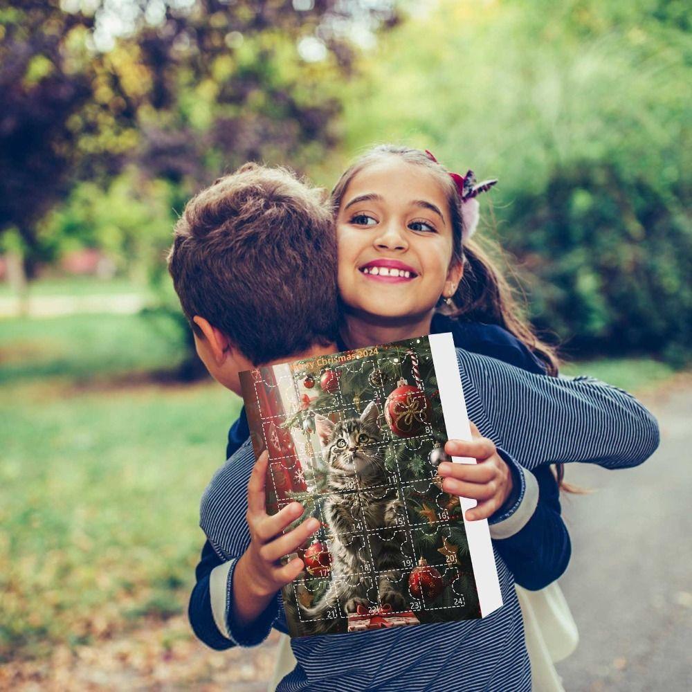 Christmas Hanging Ornament Ornament Advent Calendar Acrylic 24 Days Christmas Countdown Calendar