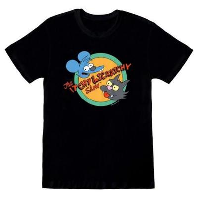THE SIMPSONS Unisex Adult Itchy And Scratchy Show T-Shirt
