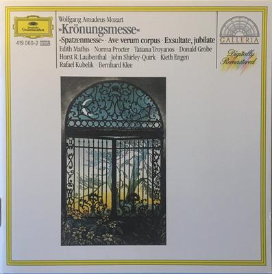 CD NORMA PROCTER, JOHN SHIRLEY-QUIRK,  - MESSE C-DUR KV 317 4190602 Deutsche Grammo Germany Classical Used