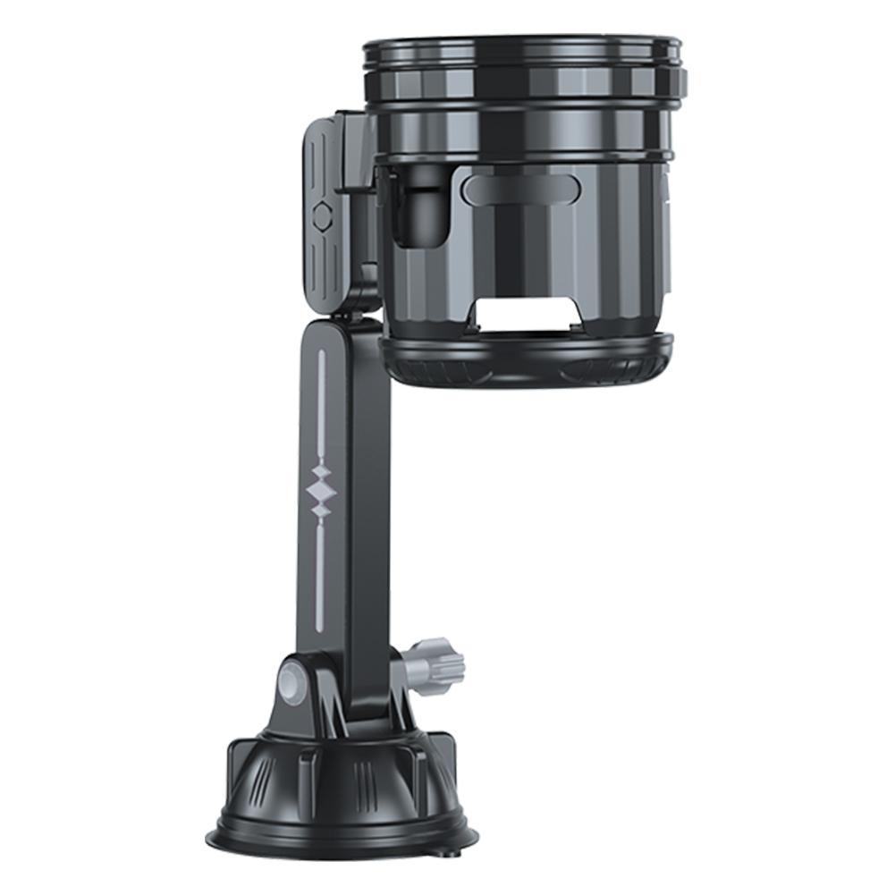 2-in-1 Suction Vehicle Mounted Cup Holder Rotatable Multifunctional Dual Cup Holder Car Beverage Holder Car Accessories