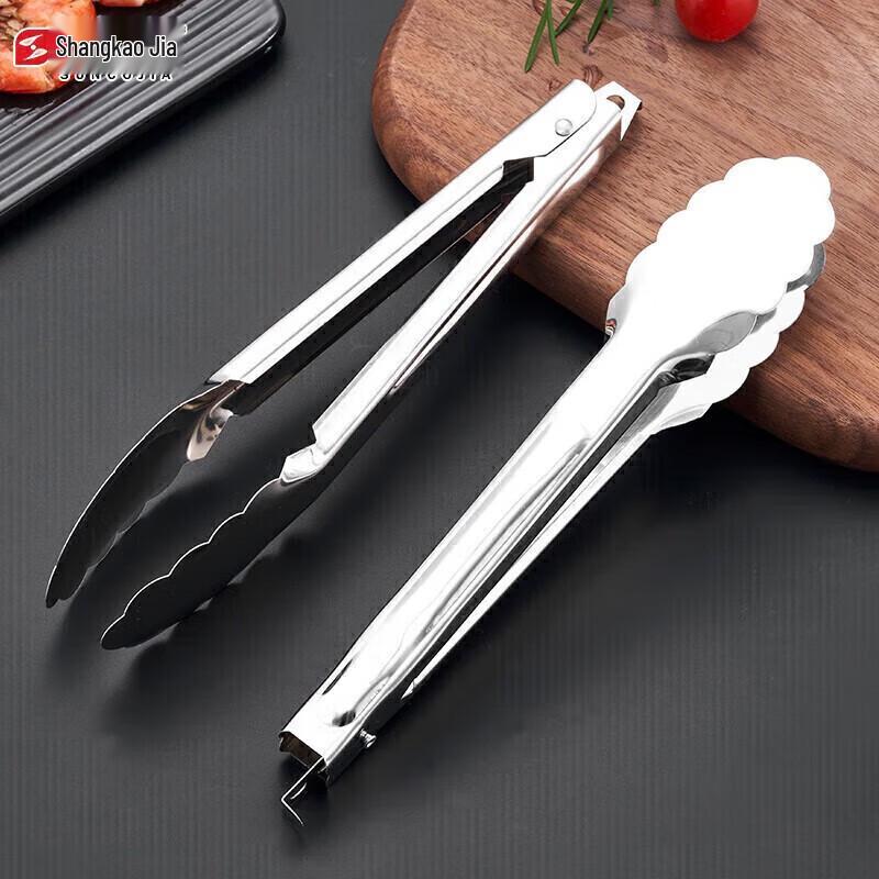 Suncojia Stainless Steel Food Tongs