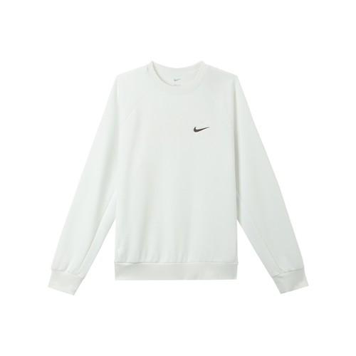 Nike Brand Logo Men s Crewneck Sweatshirt in White 2XL белый