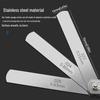32-Piece Stainless Steel Feeler Gauge Set: 0.02-1.0mm High Precision Thickness Blades