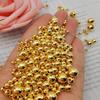 High-Gloss Imitation Gold/Silver Pearl Beads for DIY Jewelry