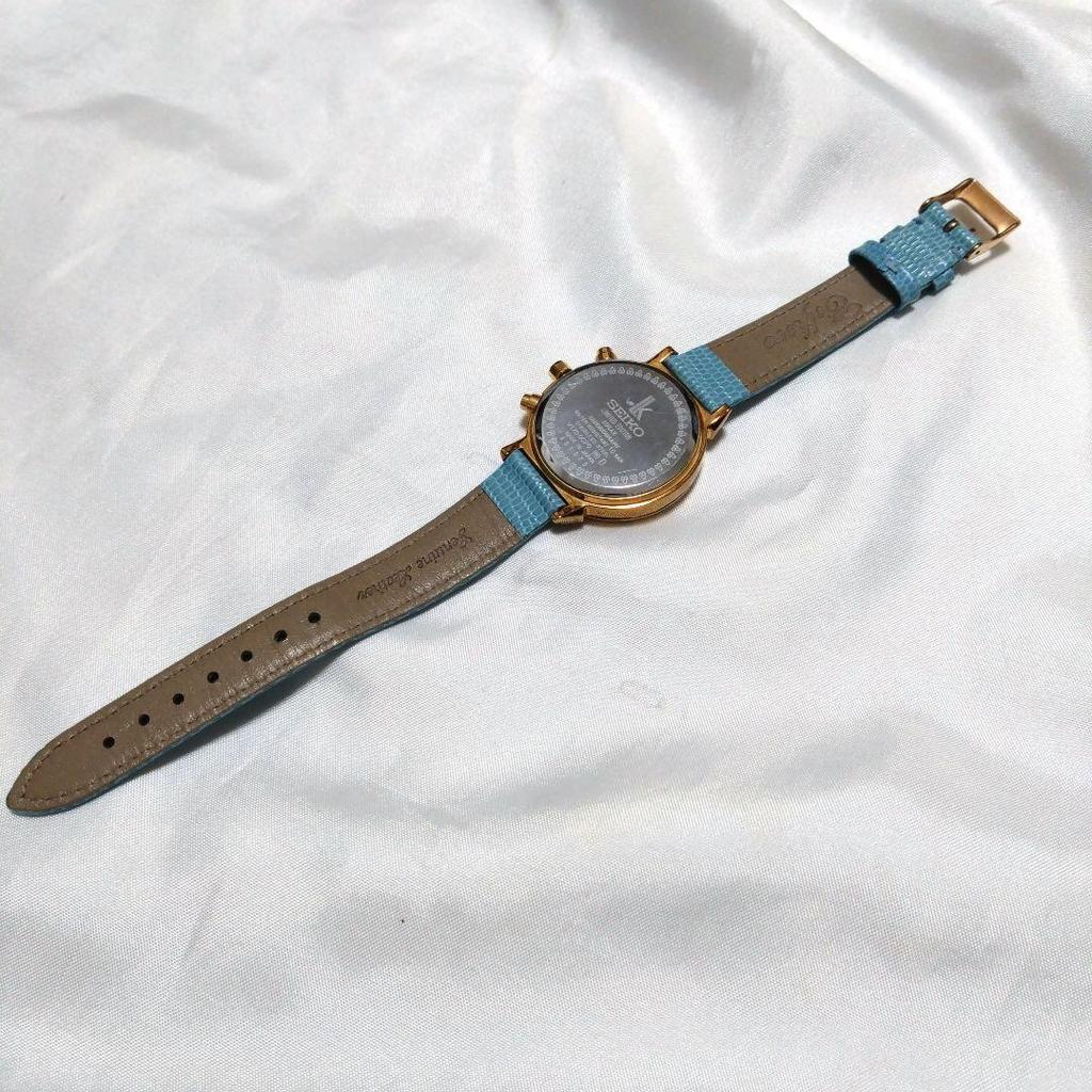 [USED] Ultra-rare Seiko Lucia Limited Edition 6-Piece Diamond Solar Chronograph