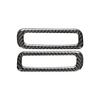 For Mazda CX-5 2017- Carbon Fiber Car Inner Door A-Pillar Air Outlet Vent Panel Frame Trim Cover Interior Decoration Sticker