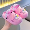 2026Children's clogs with closed toe for boys and girls3Years Old8Cute cartoon non-slip sandals for girls and babies