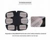 EMS Smart Abdominal Muscle Trainer and Massager - Waist Belt Fitness Device