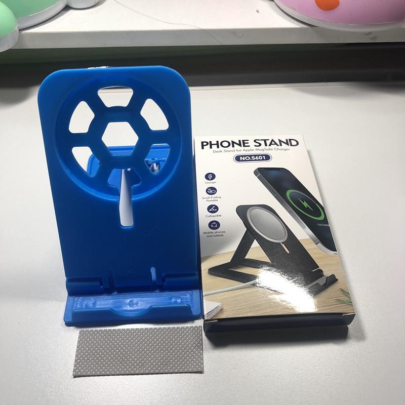 MagSafe-Compatible Magnetic Wireless Charging Stand for Phones & Tablets