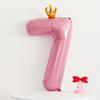 Korean-Style Macaron Color Bow Balloons for Baby Birthday Party Decor