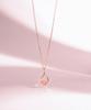 Lloyd Diamond Rose Pink 10K Necklace Lnf23051D