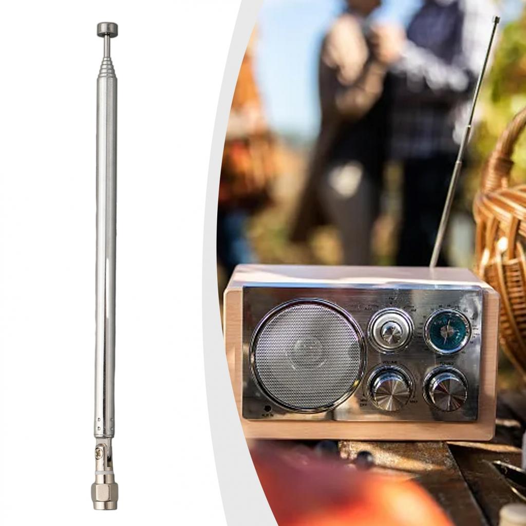 Silver Telescopic Antenna for Wireless TV and Toy Car 7mm Diameter