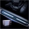 Door Scuff Plate Side Step Guard Car Carbon Fiber Door Guard Sticker Fits Many