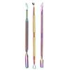 Stainless Steel Nail Art Tools Are Easy To Clean and Durable Ceramic Clay Sculpture Knife for Nail Care and Beautification