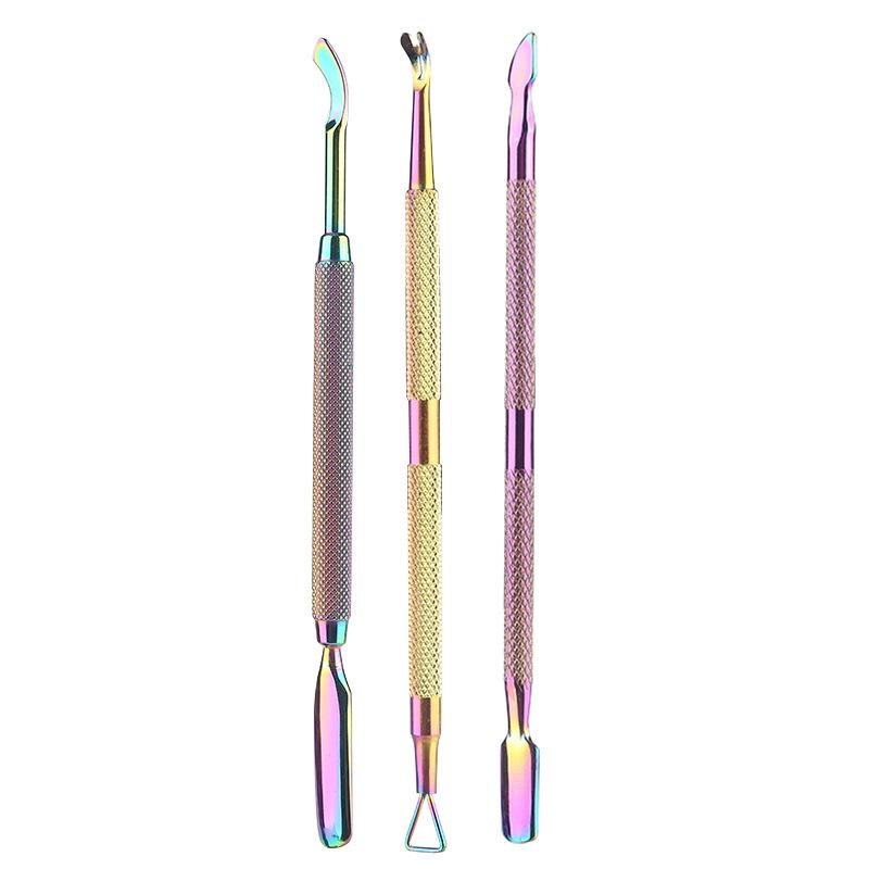 Stainless Steel Nail Art Tools Are Easy To Clean and Durable Ceramic Clay Sculpture Knife for Nail Care and Beautification