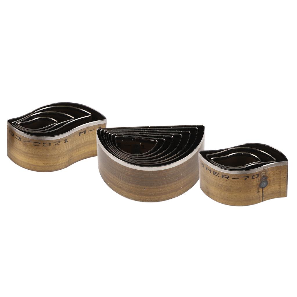 14 Pcs Leather Cutting Die High Carbon Steel 7 Different Sizes Simple Operation Cutting Mold DIY