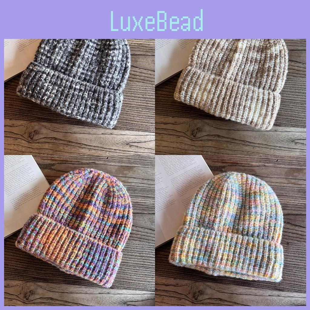 Fashion Women Colored Casual Thick Warm Knitted Hat For Winter Use Outings