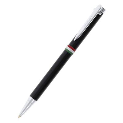 Orobianco La Scriveria Ballpoint Pen 1953006 Black with Chrome Trim
