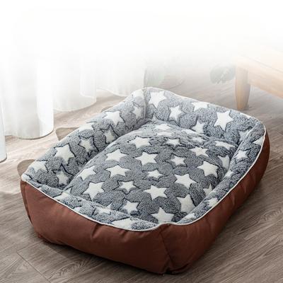 Warm Winter Pet Kennel Semi-enclosed Cat Mat Pet Mat Removable Kennel Dog Mat